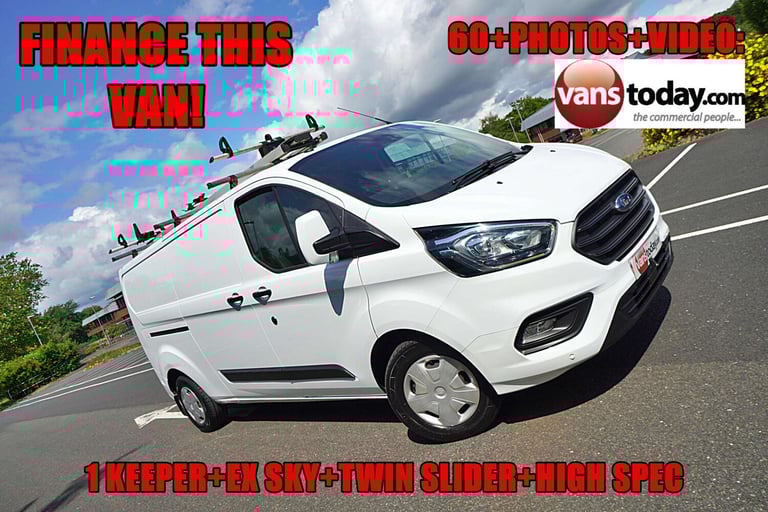 image for 2019 Ford Transit Custom 2.0 Transit Custom 300 Trend L2 LWB + Big Spec + Twin Slider Panel Van D...