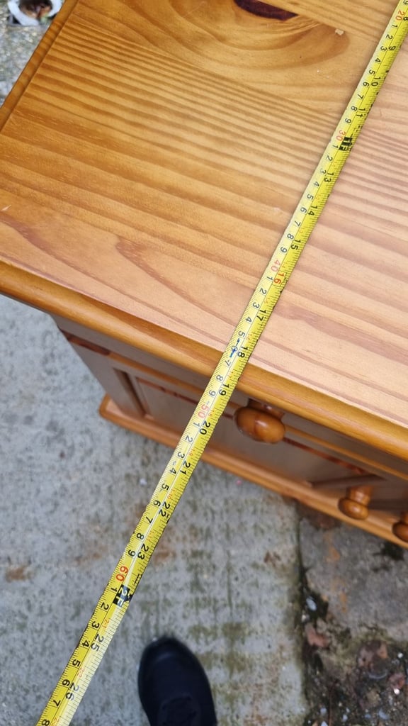 Pine 2 Drawer cabinet