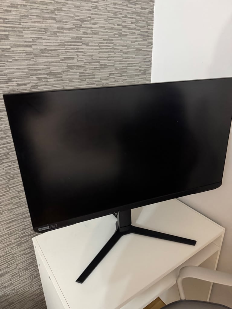 image for Gaming monitor, desk and chair 