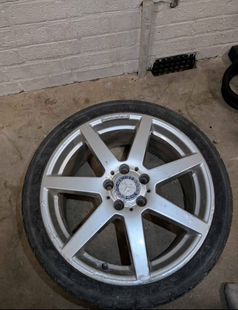 image for Mercedes AMG single alloy 