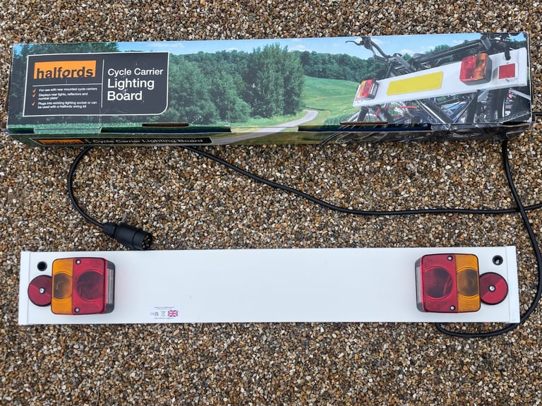 image for Halfords Cycle Carrier Lighting Board