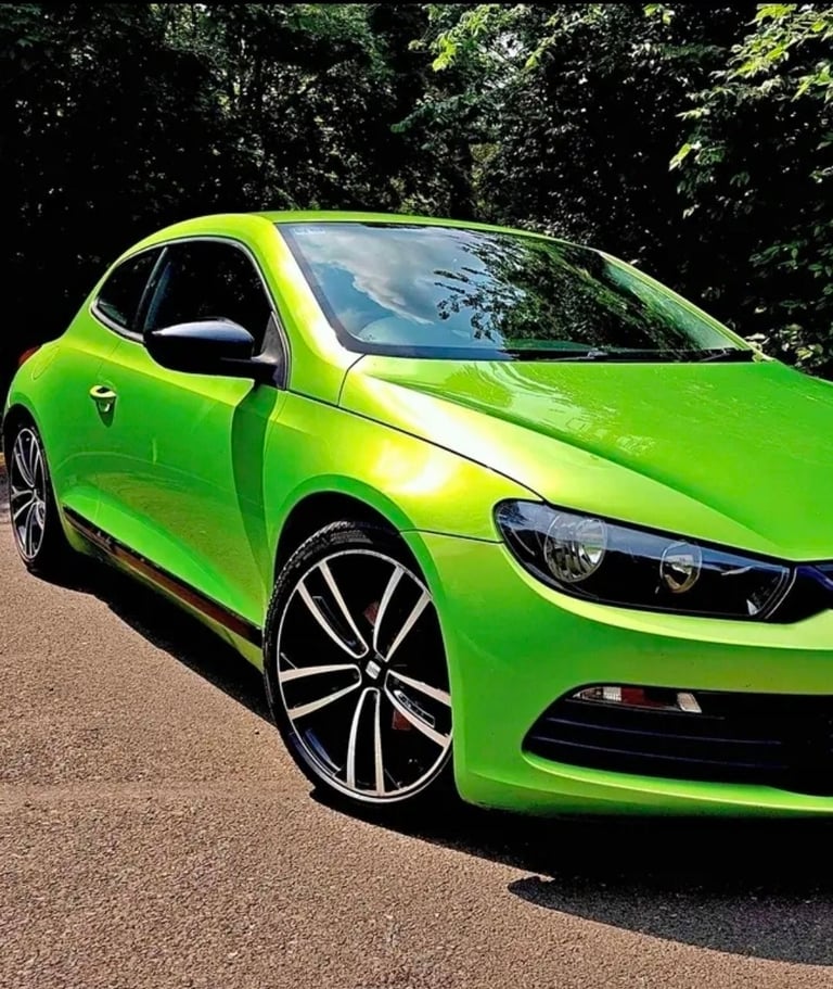 image for 🟢ultra rare viper green pearl vw scirocco 2.0 tdi full mot fsh poss px swap