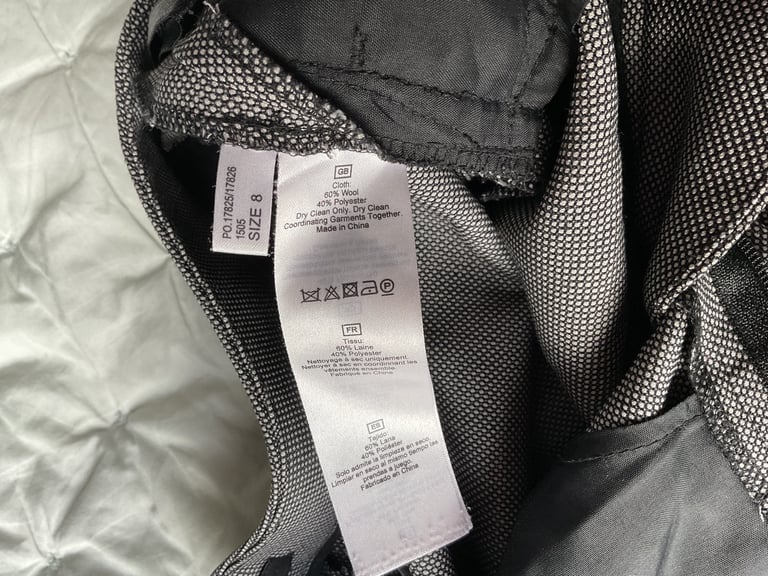 TM Lewin tailor trousers size 8/S