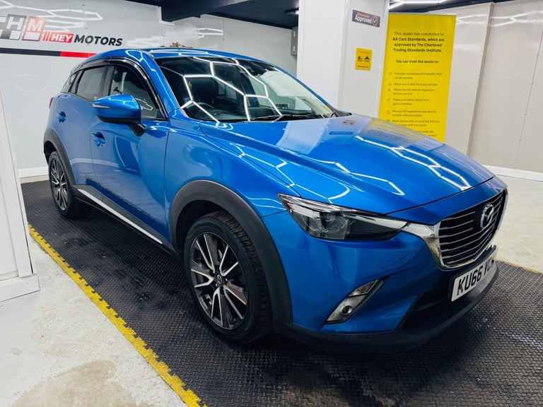 2016 Mazda CX-3 1.5 SKYACTIV-D Sport Nav Euro 6 (s/s) 5dr HATCHBACK Diesel Manual