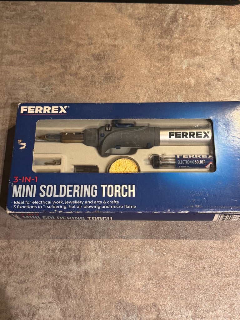 image for ferex mini soldering torch kit 