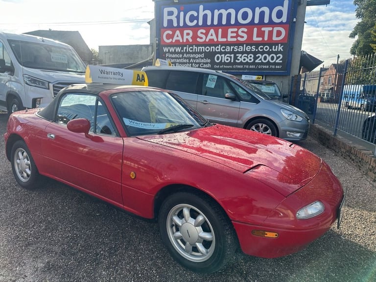 1990 Mazda MX-5 1.6L 2d  114 BHP Convertible Petrol Manual