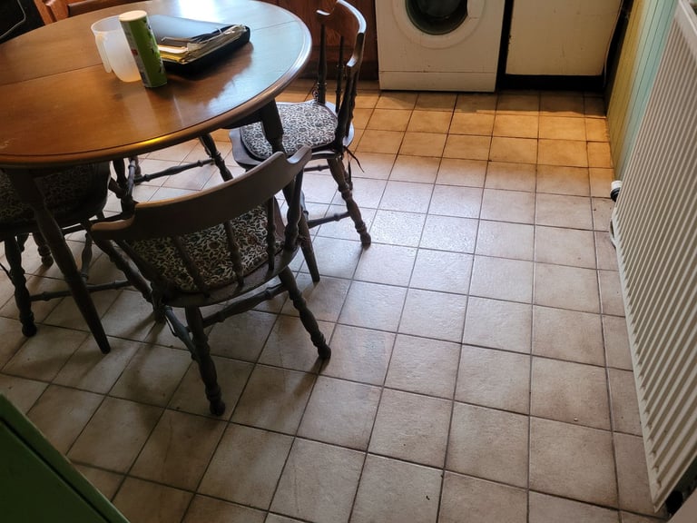 image for Round Wooden Table and Chairs