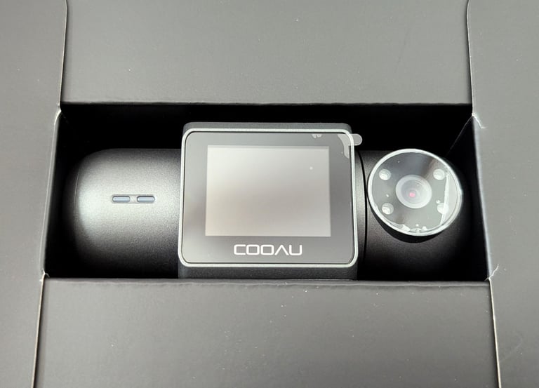 4K Dash Cam with GPS Wi-Fi - Front and Inside