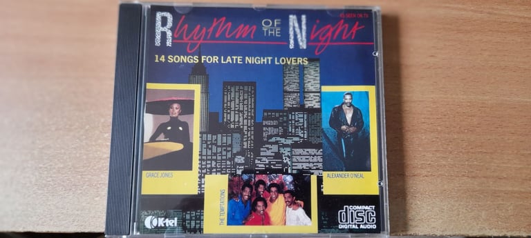 CD Rhythm Of The Night  Various Artists VGC Rare Compilation CD