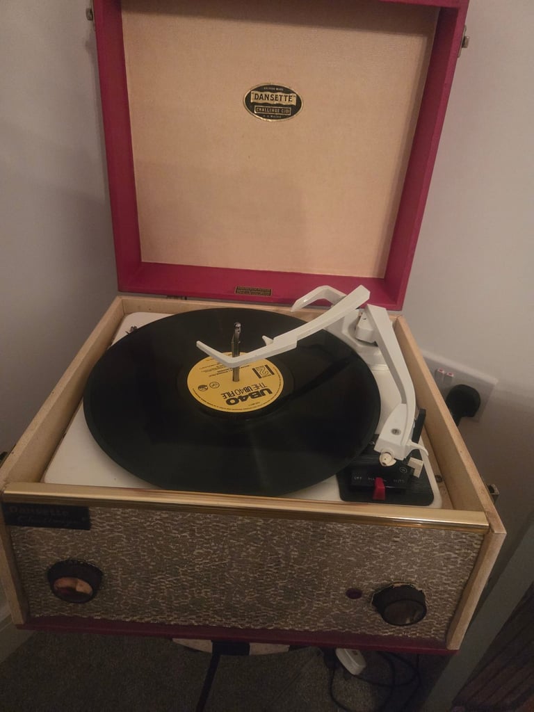 Dansette record player 