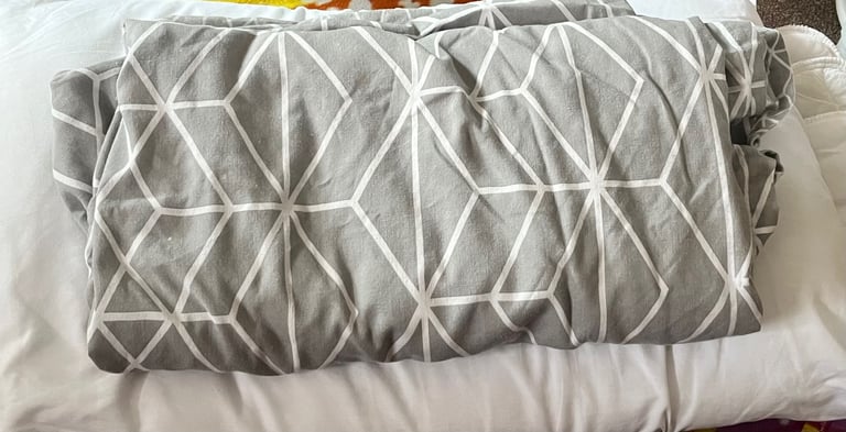 silentnight double duvet, bed cover bundle 