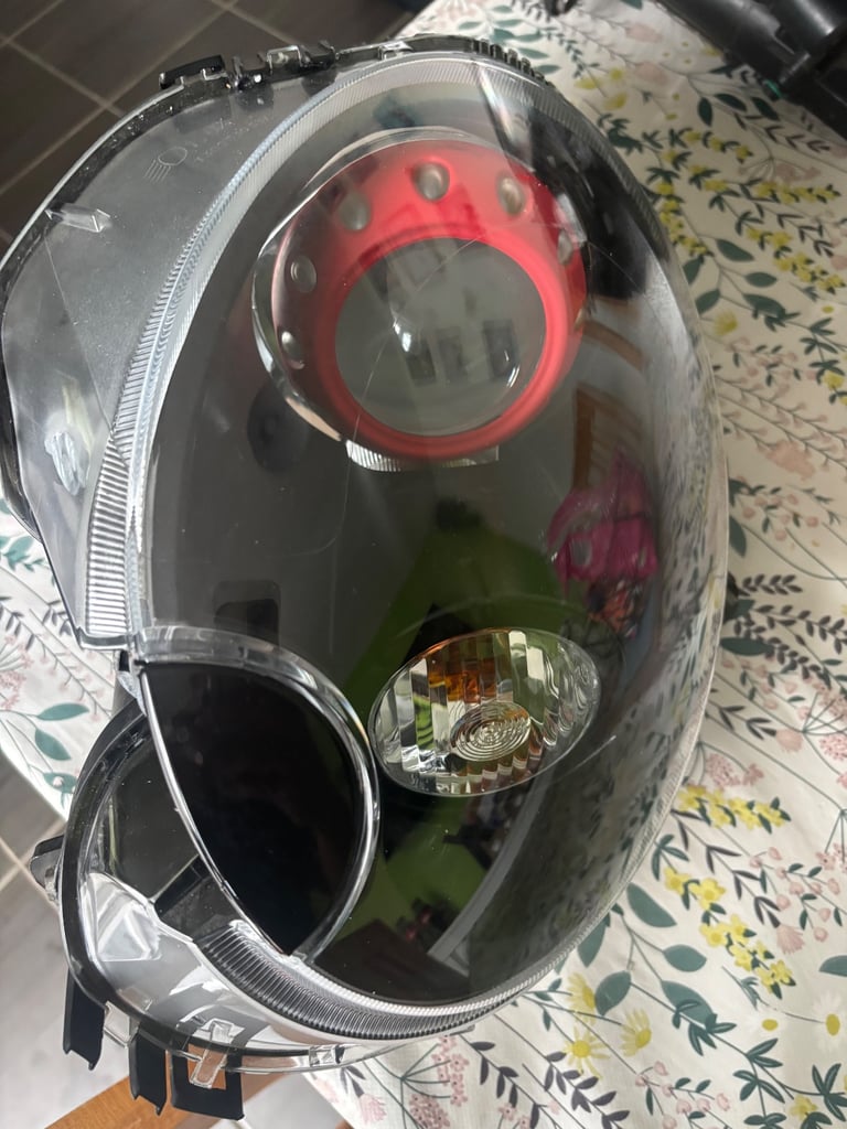 Mini Cooper custom front headlights 