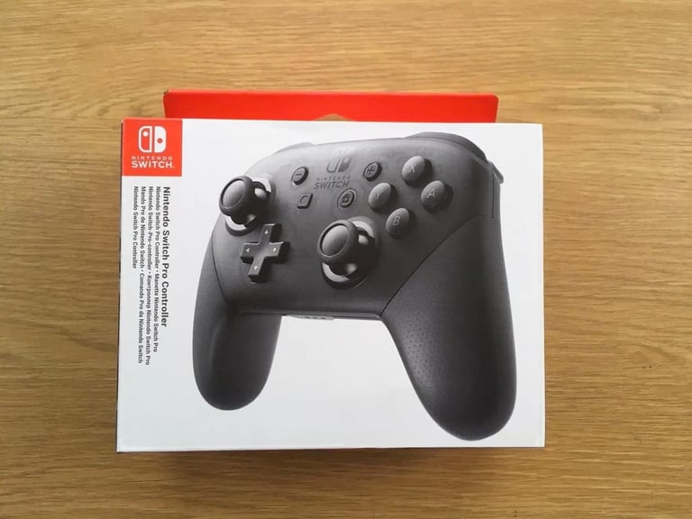 NEW Official Nintendo Switch Pro Controller (also works with Switch 2 Console) Gamepad Black