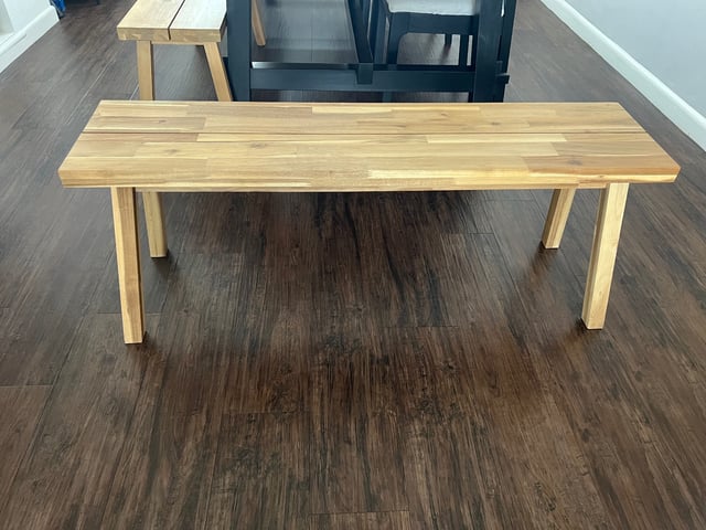 IKEA skogsta bench in Lancing, West Sussex Gumtree