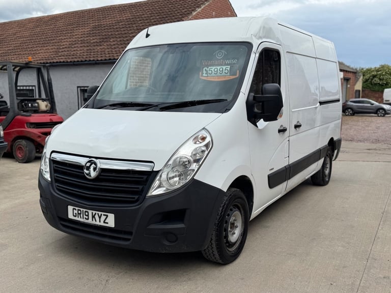 2019 Vauxhall Movano 2.3 CDTI H2 Van 130ps **NO VAT** PANEL VAN Diesel Manual