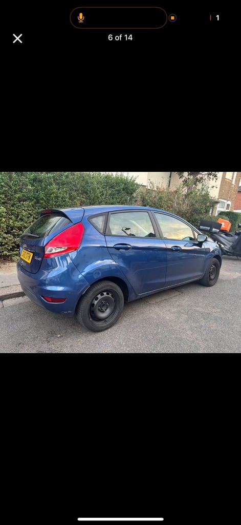 Ford, FIESTA, Hatchback, 2010, Manual, 1242 (cc),5 doors - Image 3