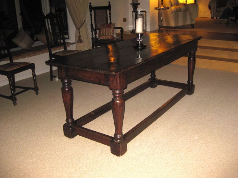 image for Oak refectory table