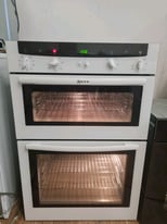 Neff multifunction double electric oven built up white 