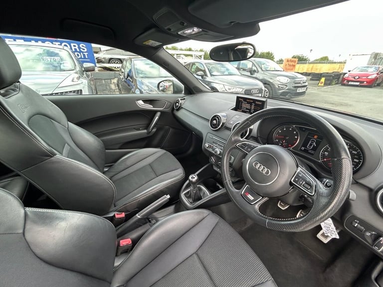 2017 Audi A1 1.4 Petrol (TFSI), S Line, Hatchback, 3 Door, Manual, Euro 6. Hatchback Petrol Manual