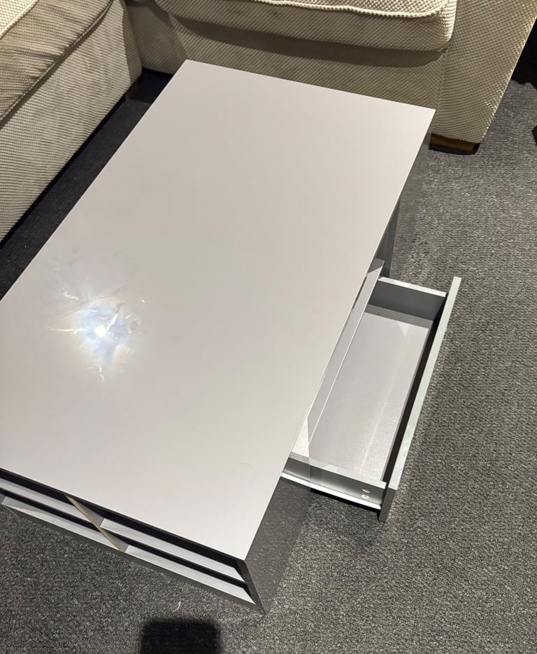 image for Grey Coffee table - LED underlight