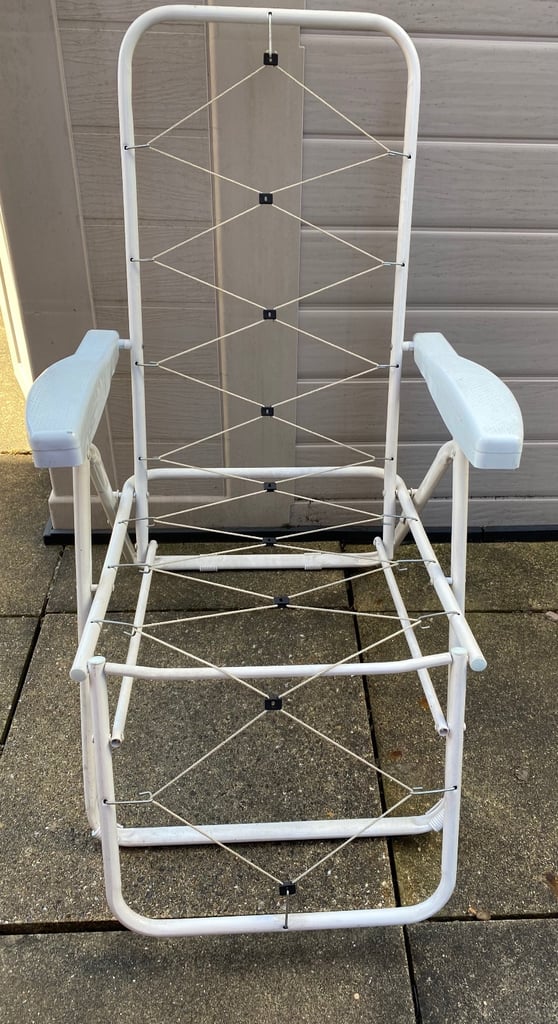 Sun lounger padded Garden chair 