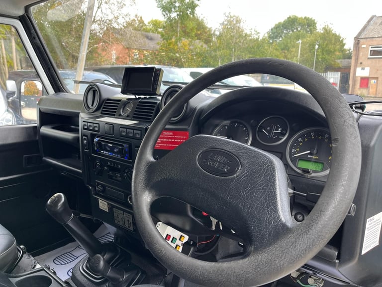 2011 LAND ROVER DEFENDER 110 4X4 PICK-UP HARD TOP UTILITY WITH PTO DRIVEN WINCH