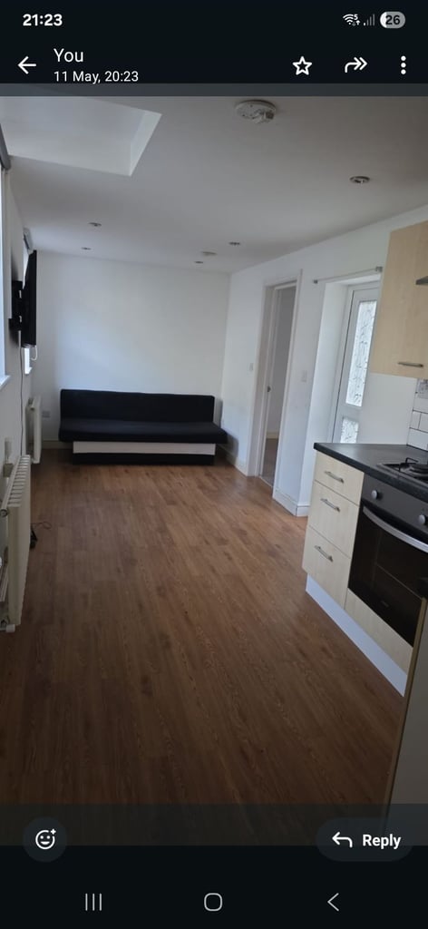 1 bedroom garden flat in St.werburghs 