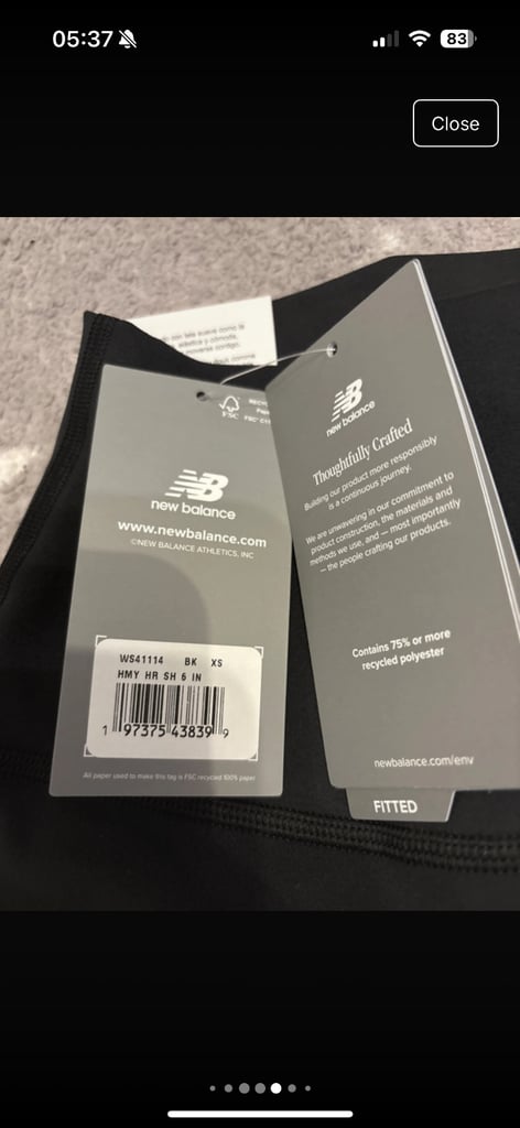BNWT uk XS / teen black shorts 