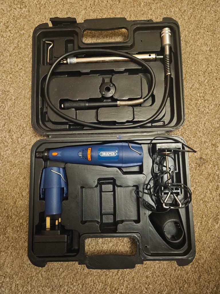 image for Multi-function rotary tool Draper BATTERY REPLACEMENT REQUIRED