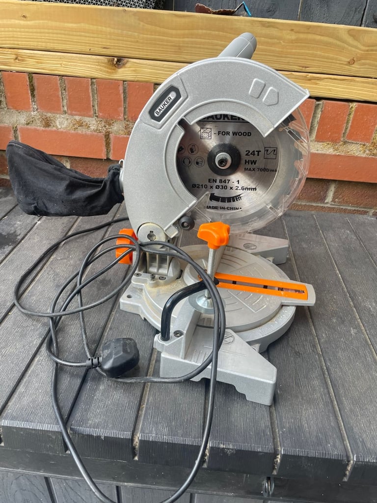 image for BAUKER 210mm Single Bevel Mitre Saw