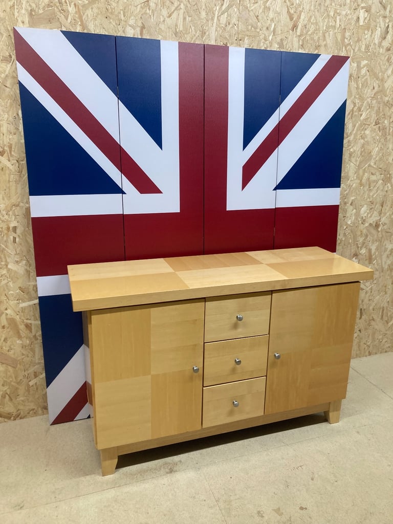 image for Delivery can be arranged  Beech wood sideboard