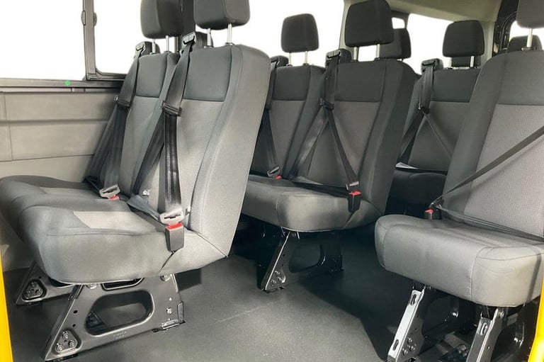 2025 Ford Transit 460 Leader L4 H3 ELWB High Roof 17 Seat Minibus RWD 2.0 EcoBlue 165ps, FRON Min...