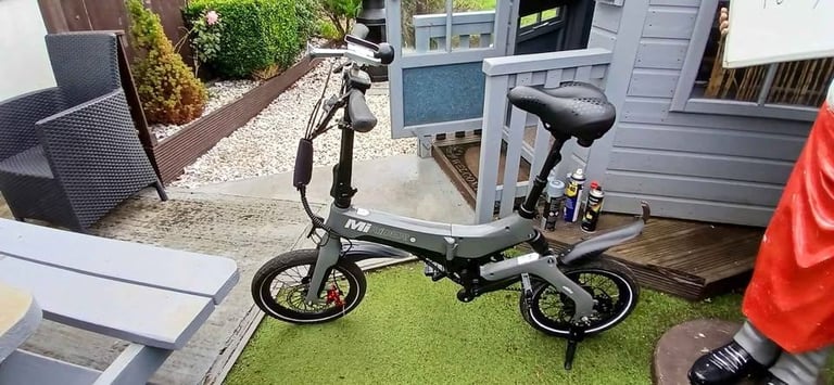 image for mirider one electric folding bicycle