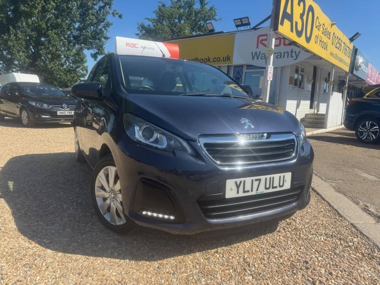 2017 Peugeot 108 1.0 Active 3dr HATCHBACK PETROL Manual