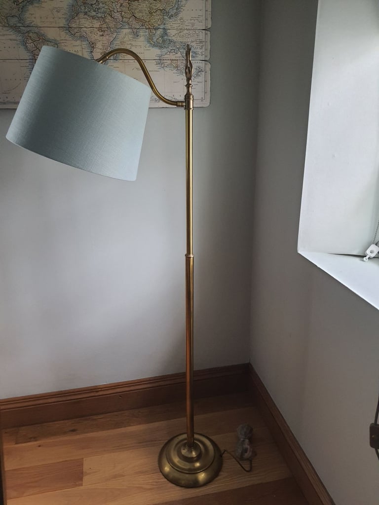 Laura ashley brass floor lamp