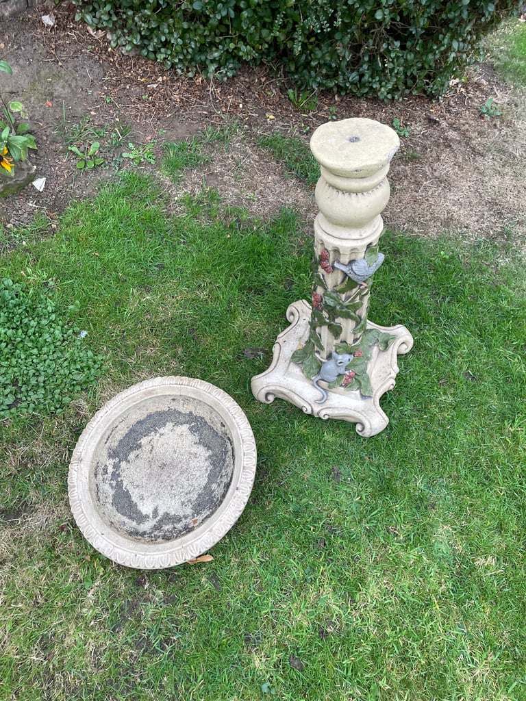 Concrete Bird Bath
