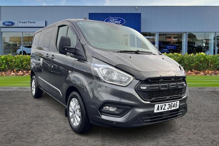 2023 Ford Transit Custom 2.0 EcoBlue 170ps Low Roof D/Cab Limited Van PANEL VAN DIESEL Manual