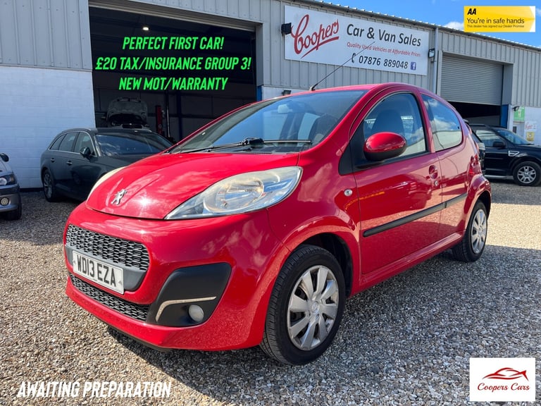 2013 Peugeot 107 1.0 Active 5dr HATCHBACK Petrol Manual