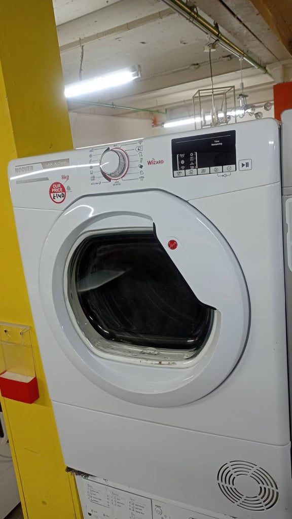image for £140 Hoover 8kg Condenser Dryer