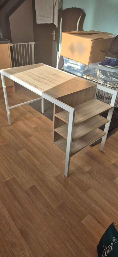 image for Computer desk with shelves 