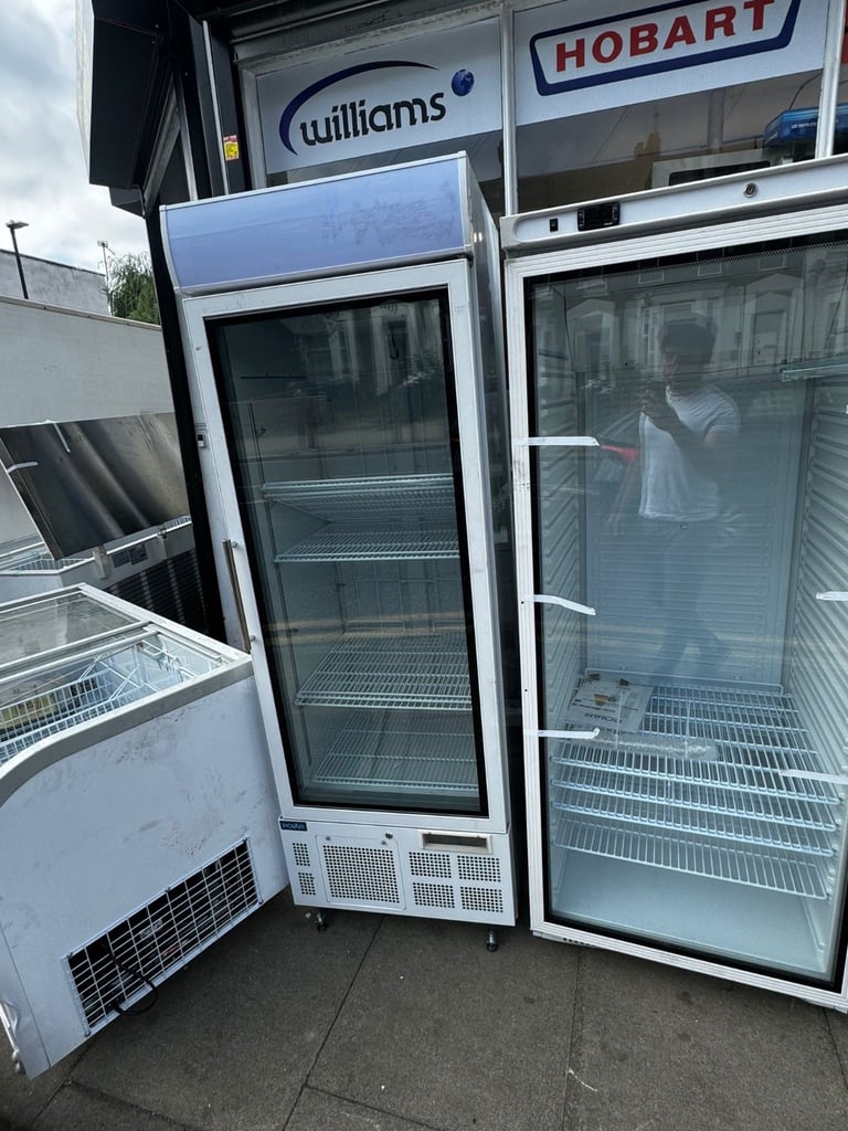 Commercial single door fridges freezers chiller cafe shop 