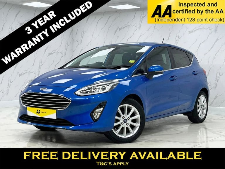 image for 2020 Ford Fiesta 1.0T EcoBoost GPF Titanium Hatchback 5dr Petrol Manual Euro 6 (s/s) (125 ps Hatc...