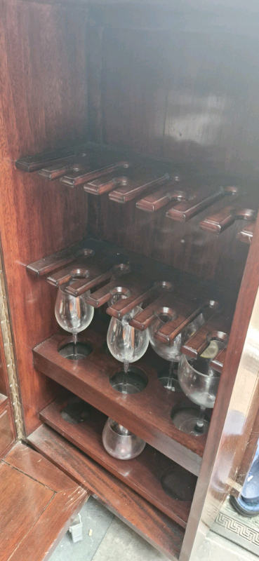 Lovely Chinese solid wood drinks cabinet