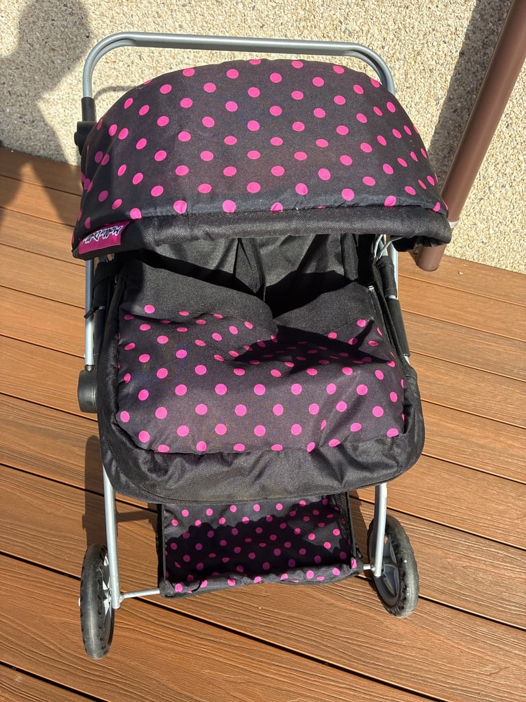 image for Molly Dolly twin doll buggy 