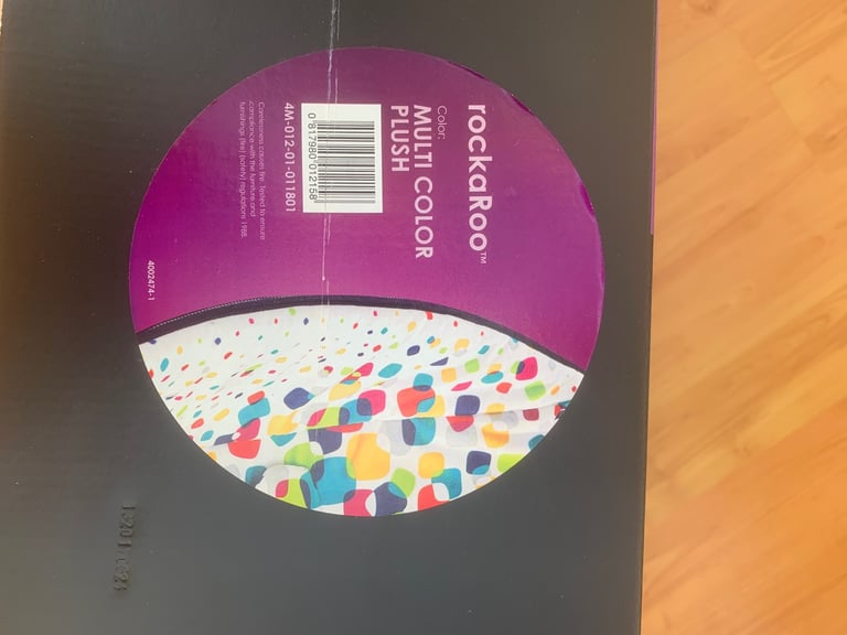RockaRoo multi colour plush