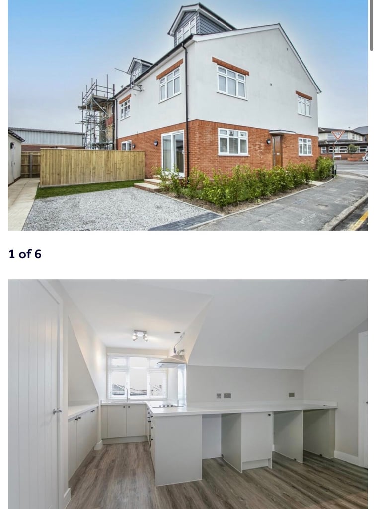 Top floor one bed flat to rent in Moordown