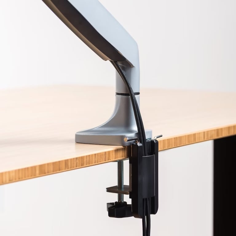 £35: Jarvis Dual Monitor Arm with Laptop Tray by Herman Miller (RRP £175)