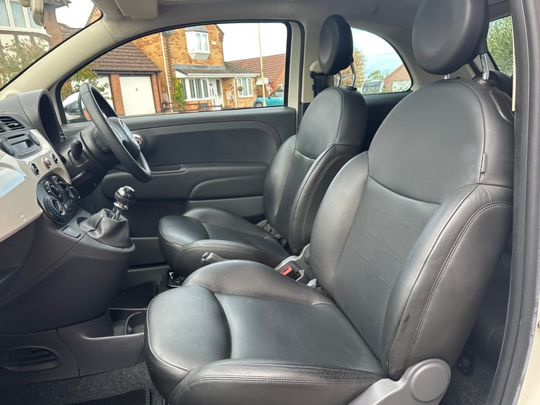 Low Miles! Fiat, 500, Hatchback, 2011, Manual, 1242 (cc), 3 doors