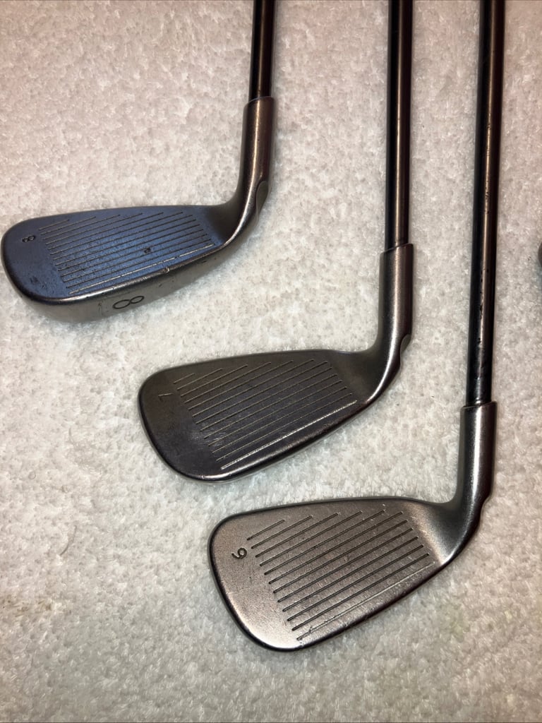 Ping G2 Iron Set Black Dot 3h4h5h 6-7-8 Iron Reg TFC100 Graphite Shaft RH 