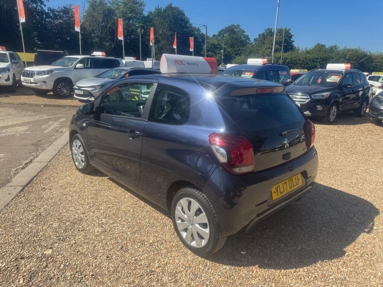 2017 Peugeot 108 1.0 Active 3dr HATCHBACK PETROL Manual